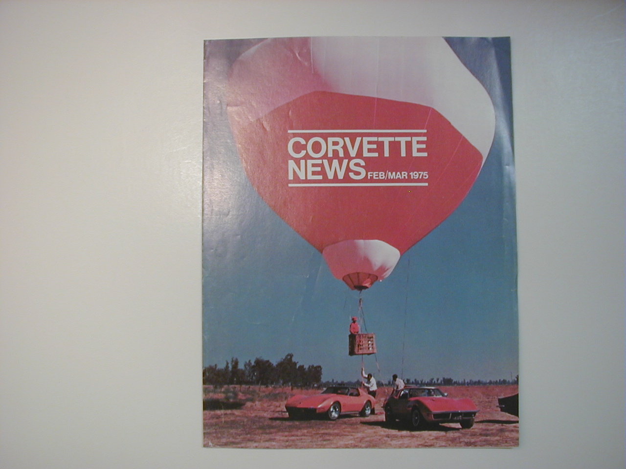 Corvette News Flyer Feb/Mar 1975